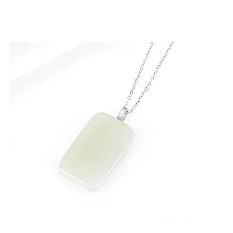 Royal Heaven's Choice Hetian Jade Pendants White Jade Unisex-0