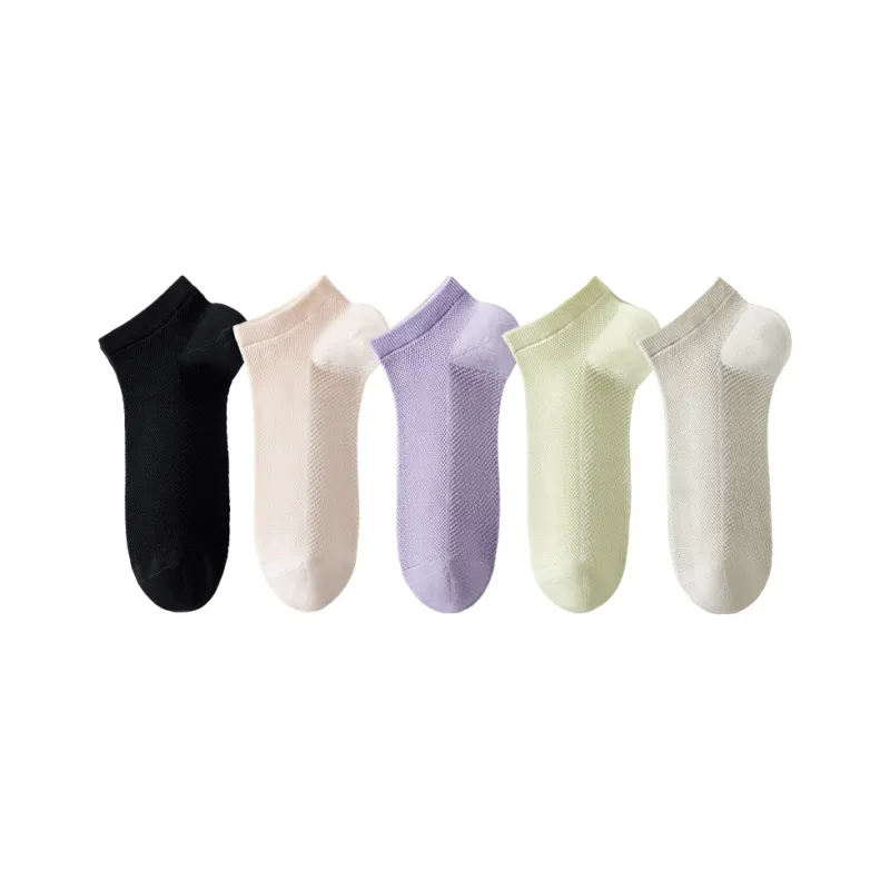 Caramella No Show Socks Women's 5 Pack-12