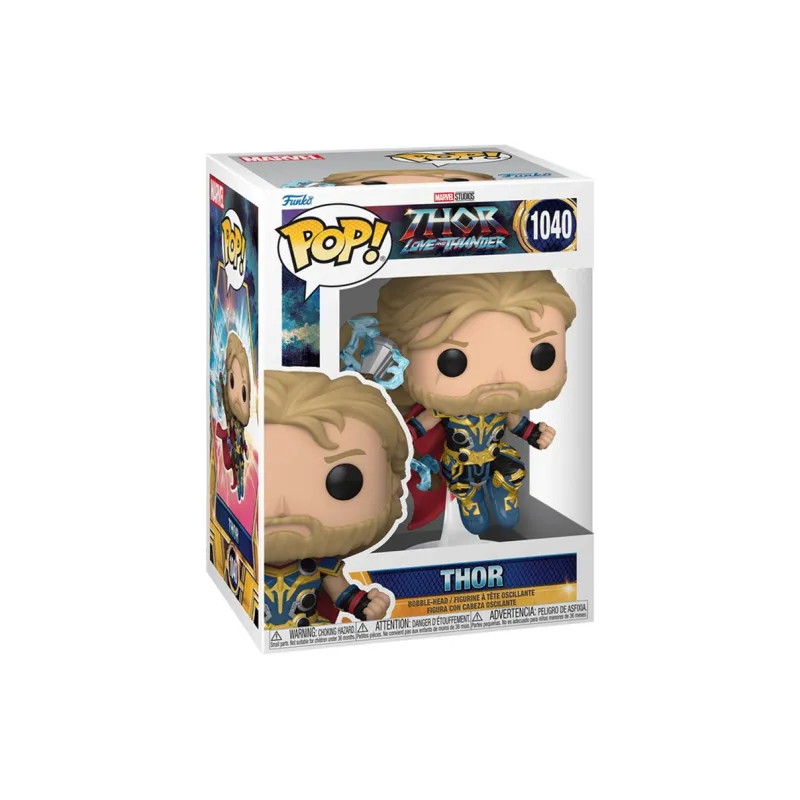 Funko Pop! Marvel Studios Thor Love And Thunder Thor Figure #1040-1