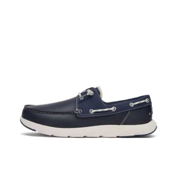 Clarks City Outdoor Collection Boat Shoes Men's Blue