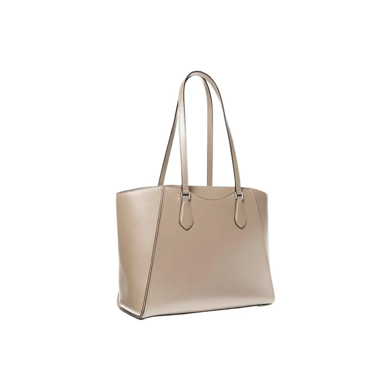 MICHAEL KORS TARYN Leather Tote Bag Shopping Bag Handbag Shoulder Bag Large Size Women's Khaki-1