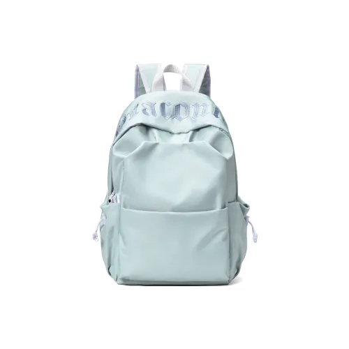 DRACONITE Polyester Large Capacity Backpack 15.6 Inches Laptop Bag Regular Unisex Gray Blue