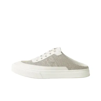 HERMES Wrap toe Slippers Women's Gray