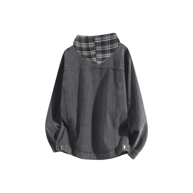 OGEK Denim Jacket Unisex Washed Yellow Mud-5