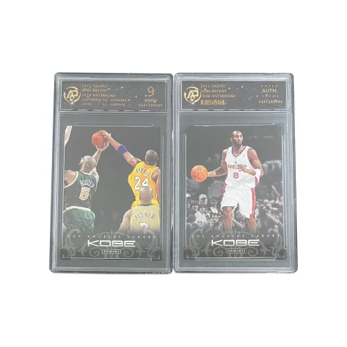 PANINI 2012 Lakers, Kobe, Bryant, Teka, Block, Dribble RPA 9 Points, Star Card, Card Pass Graded Cards 2 Pcs