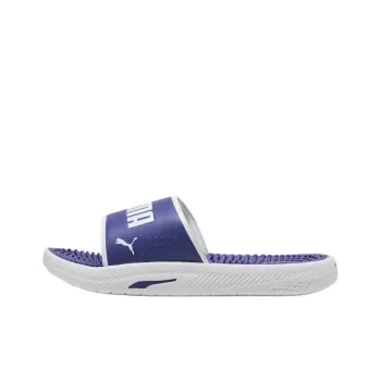 PUMA Softride Slip Resistant Massage Slide Slippers Men's Blue