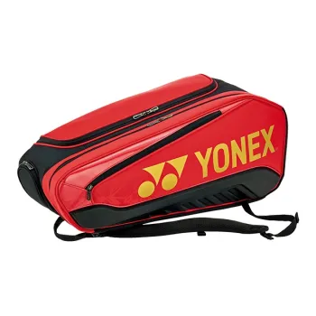 YONEX Badminton Racket Bags Fits 5 Pieces Casual Sports Backpack Black Red Unisex