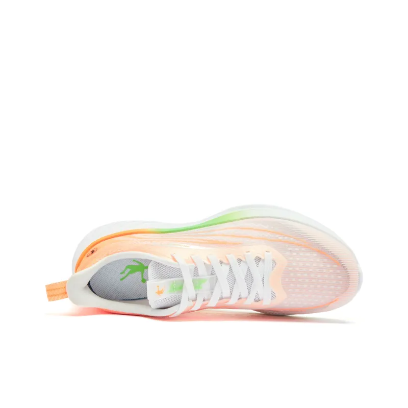 QIAODAN Cushioning Abrasion Resistant Breathable Slip Resistant Low Top Casual Training Running Shoes Men's Orange-3