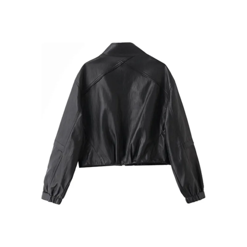 Fele.d Leather Jackets Women's-12