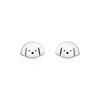 Inkopper Sterling Silver Stud Earrings Women's