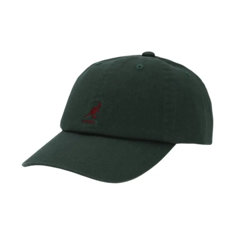 KANGOL Cotton Baseball Caps Unisex Green-0
