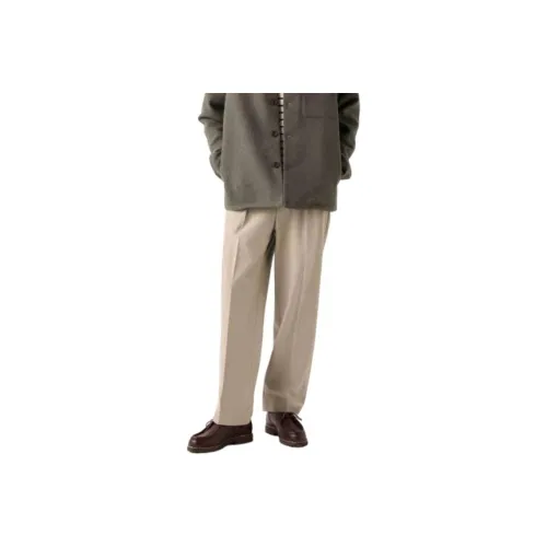 UNIQLO Casual Pants Men Dark Beige