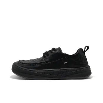 Mo Xu Men's Casual Shoes Men Low Top Black