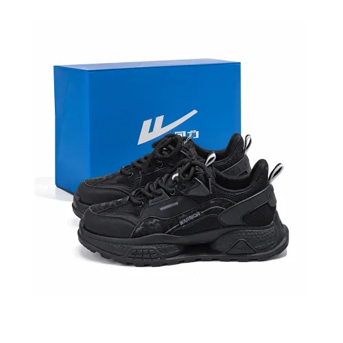 Warrior Low Top Running Shoes Men's Black