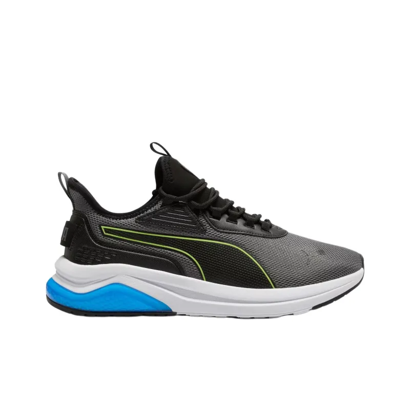 PUMA Amplifier Anti Slip Wear Resistant Low Top Casual Shoes Men's Gray Black-1