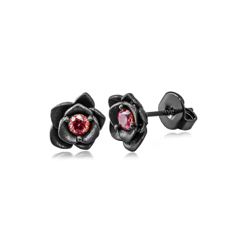 KING OF BLING Alloy Stud Earrings Women's-6