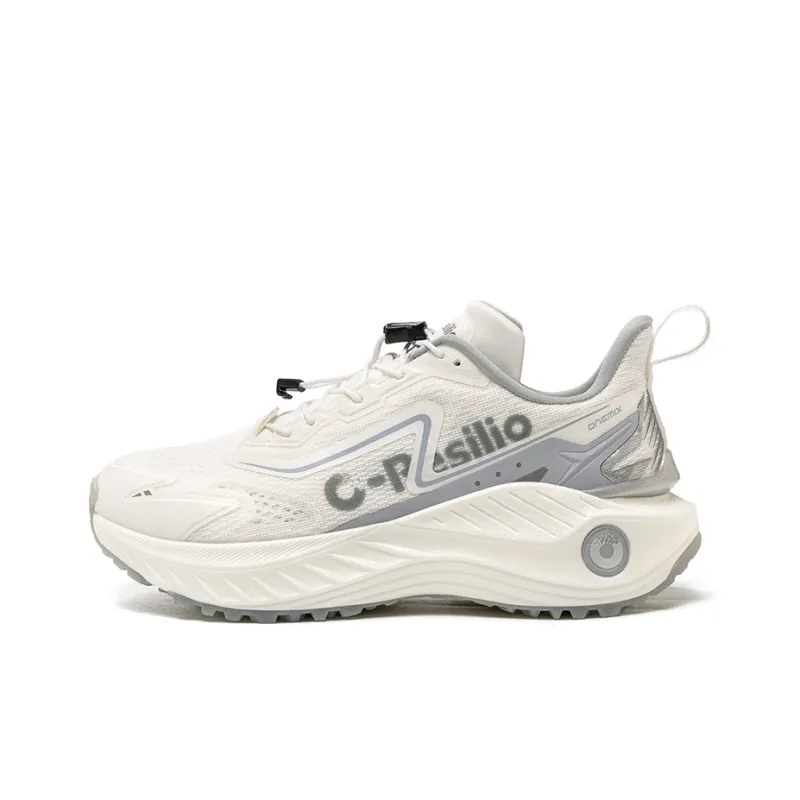 ONEMIX Seeking Wilderness Running Shoes Unisex Hot Spring White-0