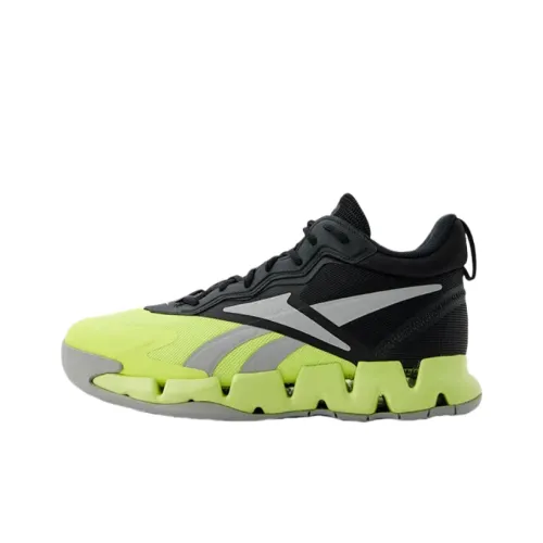 Zig Encore Reebok 'Night Black Solar Acid Yellow'