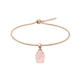 Pink Snake Chain Bracelet