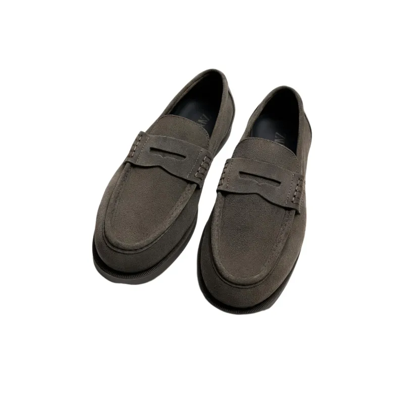 ZARA Loafers Men Taupe-2