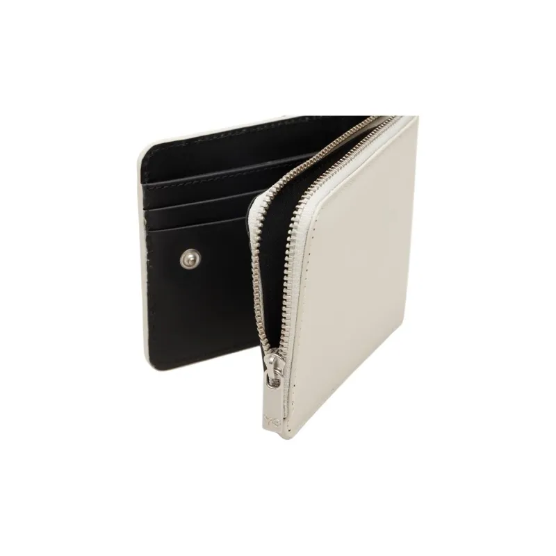 Y-3 Logo-print Leather Wallet-4