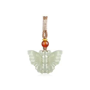 Di Su Xing Hetian Jade Pendants White Jade Women's
