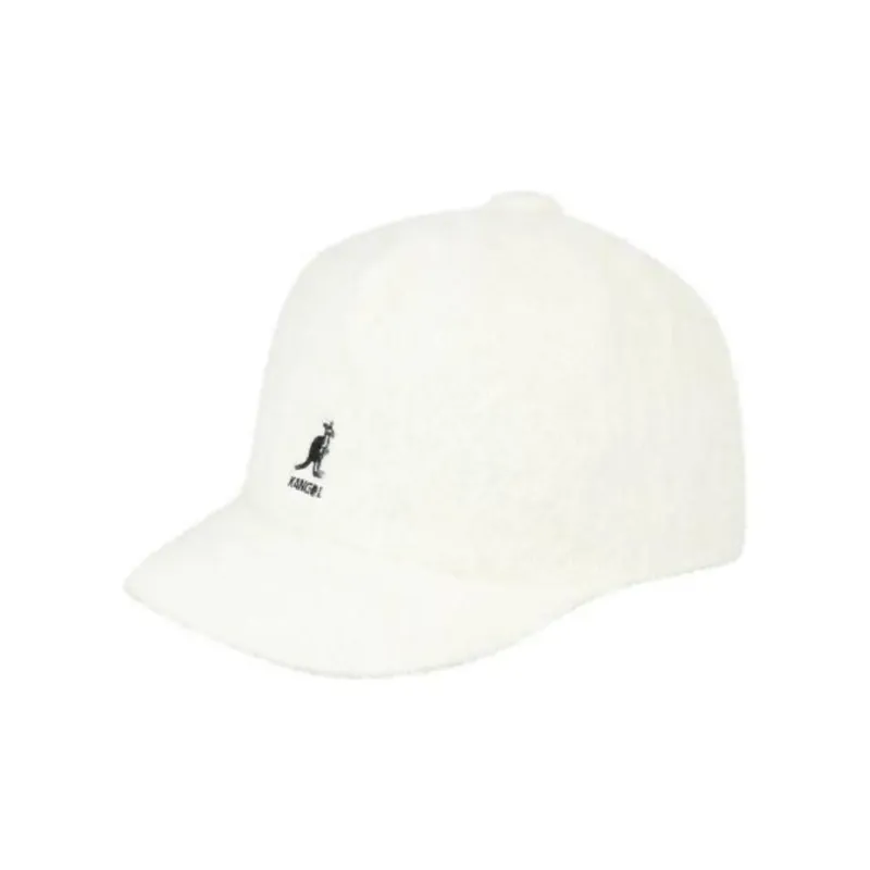KANGOL Angora Wool Baseball Caps Unisex White-0