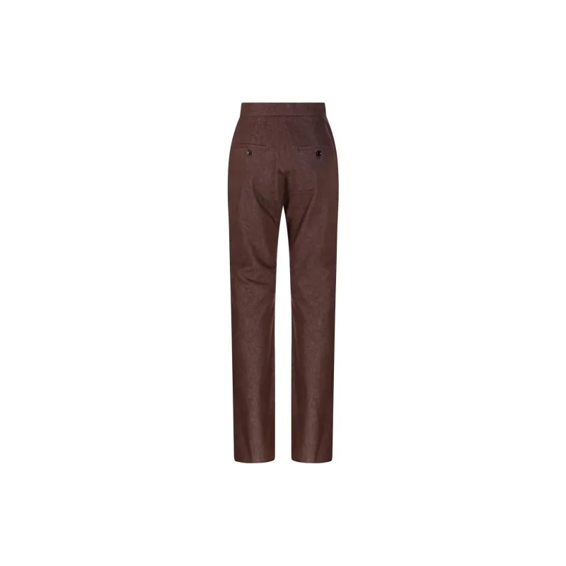 MaxMara Galizia Straight Leg Trousers-1