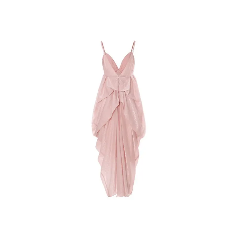 Udon House Slip Dress Women's Pink-1