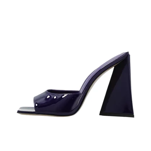 The Attico Devon Slide Slippers Women's Purple