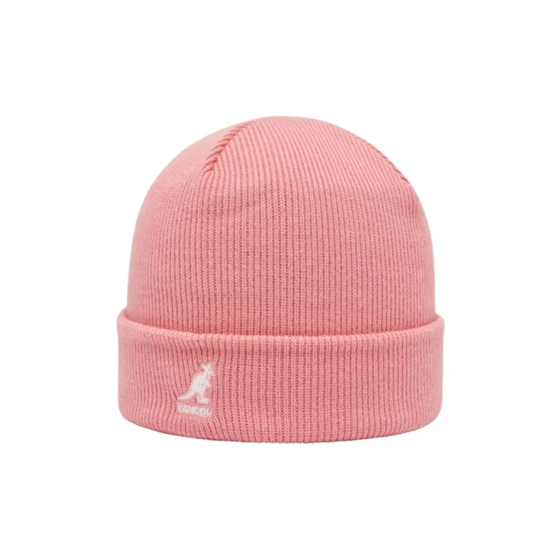 KANGOL Acrylic Beanies Unisex Pink-0