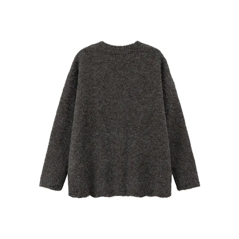 CHUU Knitwear Women's Carbon Gray-1