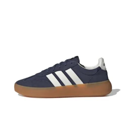 Adidas BARREDA Anti Slip Wear Resistant Low Top Skateboard Shoes Unisex Cyan