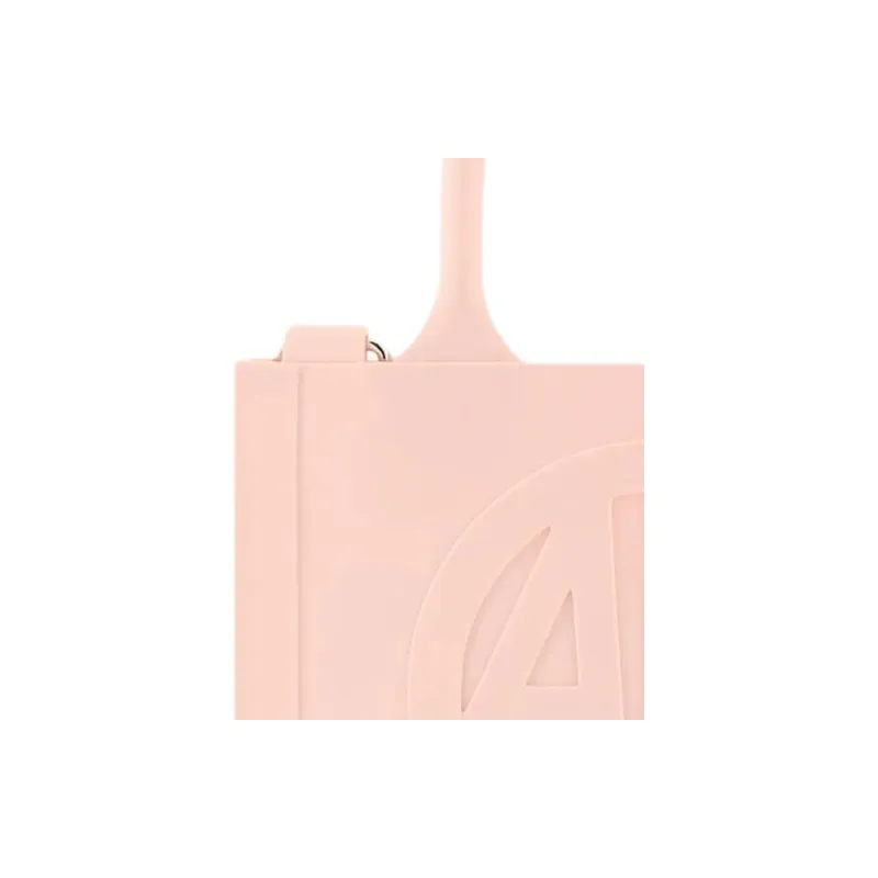 ARMANI EXCHANGEAE PVC Polyvinyl Chloride Portable Crossbody Bag, Shoulder Bag Women's Pink-2