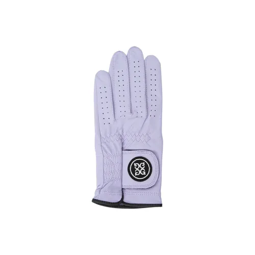 GFORE Leather Sports Gloves Men's Purple