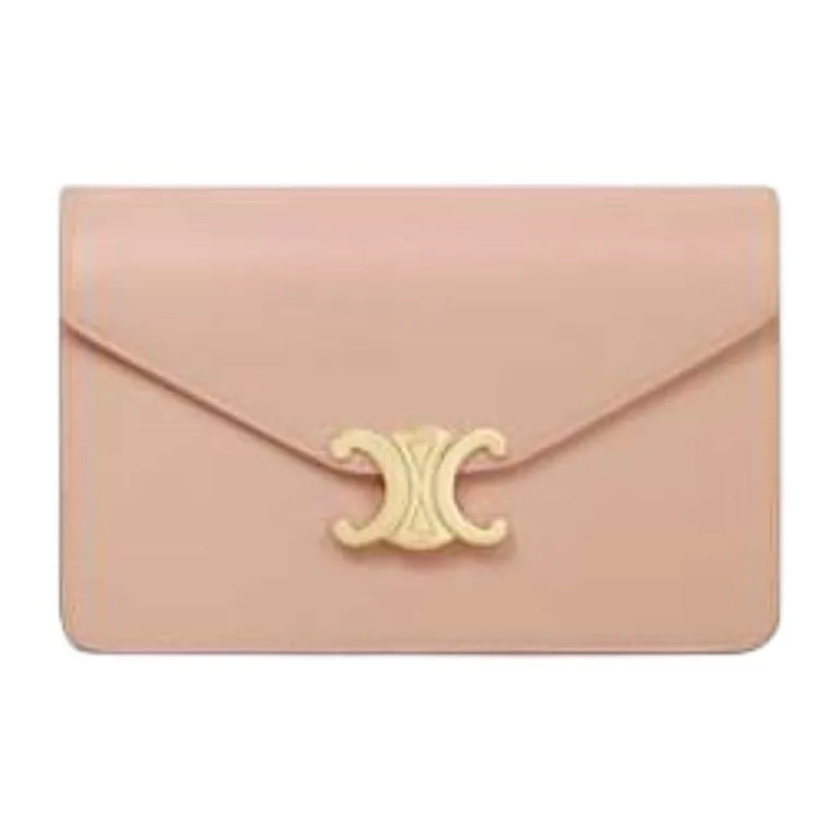 CELINE Margo Calfskin Shoulder Bag Women's Pink-0