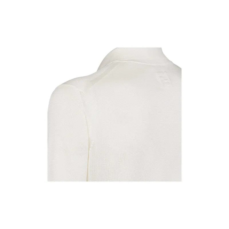 FENDI Polo Shirts Men White-4