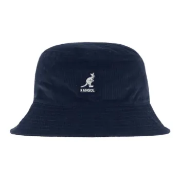 KANGOL Corduroy, Cotton Elastane Bucket Hats Unisex Marine Blue