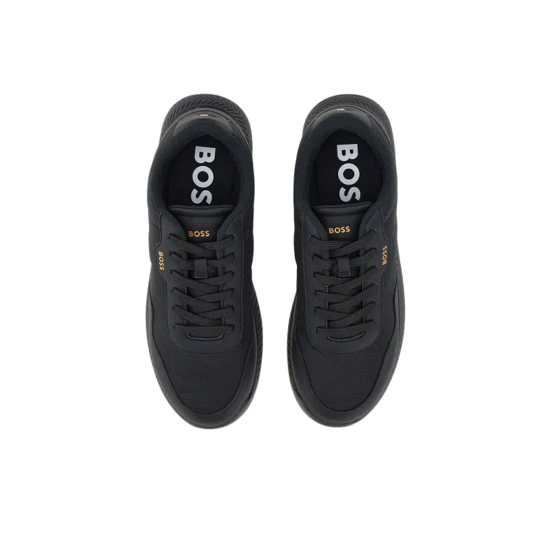 HUGO BOSS Titanium Runn Low Top Casual Shoes Men's Black-5