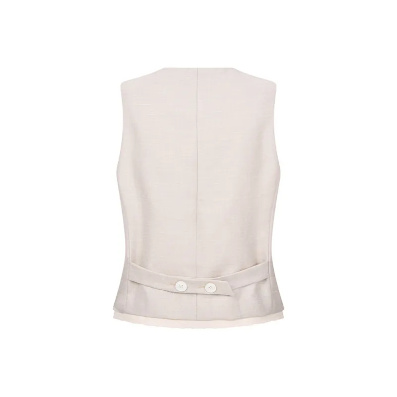 RARE Vests Women's Gray Pink-2