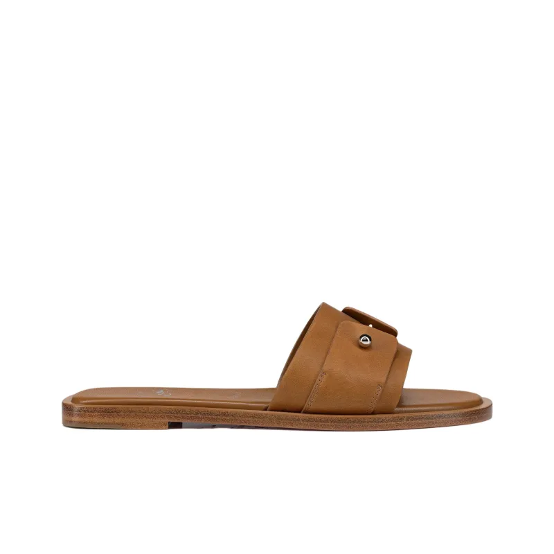 CL Slide Slippers Women's Brown-1