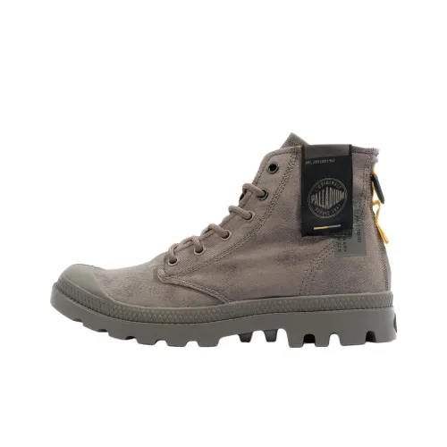 Palladium Pampa Ankle Boots Unisex Gray