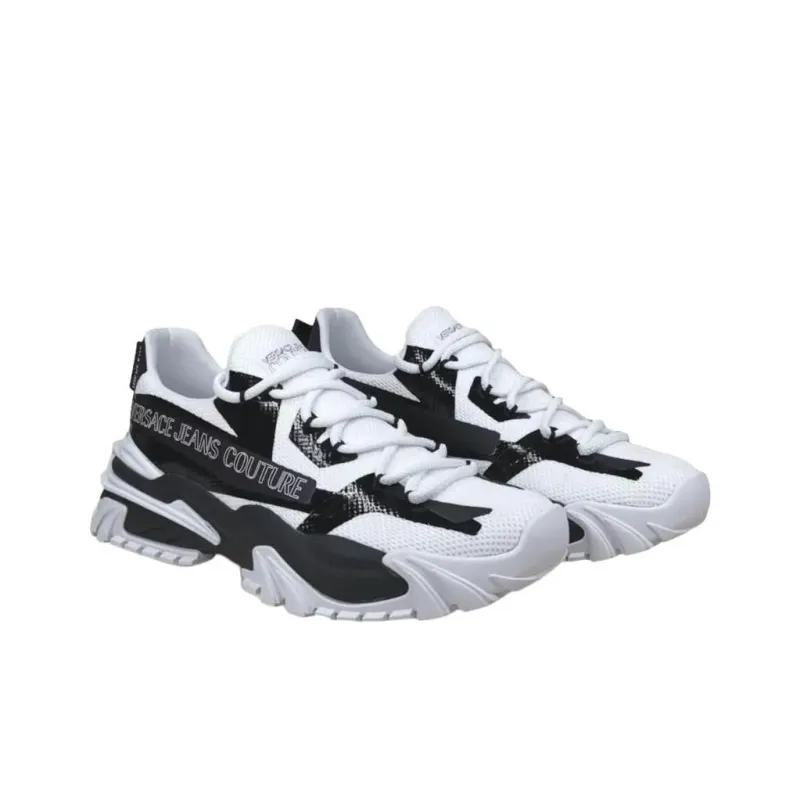 VERSACE JEANS COUTURE Low Top Casual Shoes Men's White-2