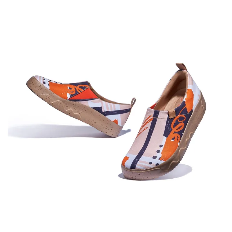 U.IN Toledo 9 Art Series Low Top Casual Shoes Women's-14
