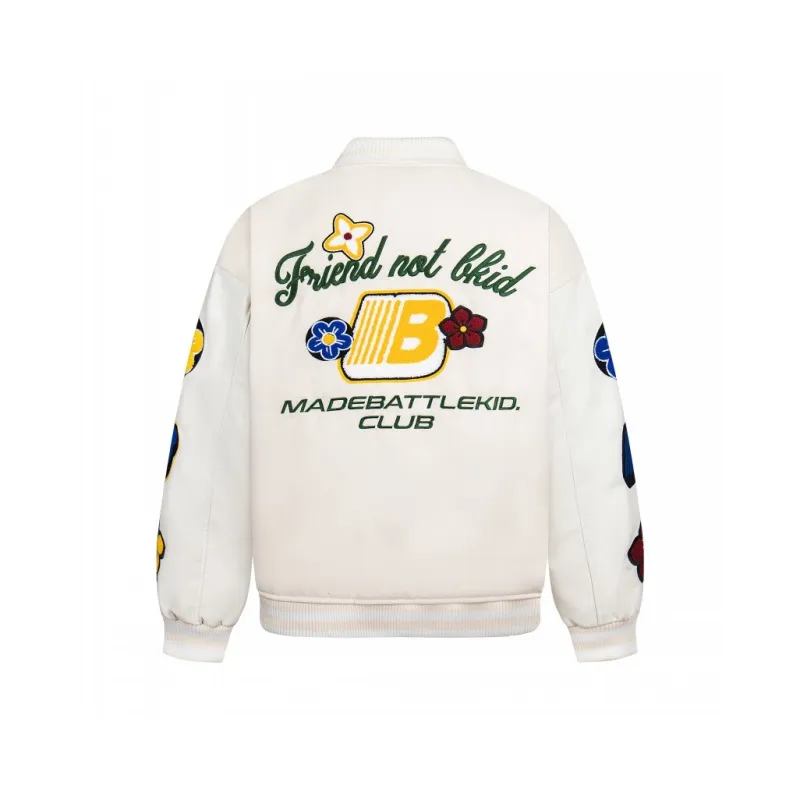 BEAR UNION Baseball Jacket Unisex-4