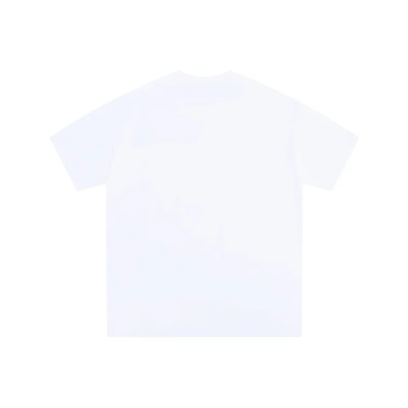 DNBH Hand drawn Doodle Series Loose Fit Casual Crew Neck Pullover Drop Shoulder Short Sleeved T Shirts Unisex-9