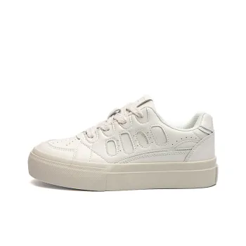 Than Than Me Low Top Skateboard Shoes Women's Beige