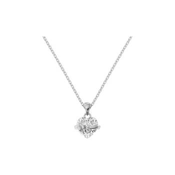 KAILEIFU S925 Silver Necklaces Women's Silver