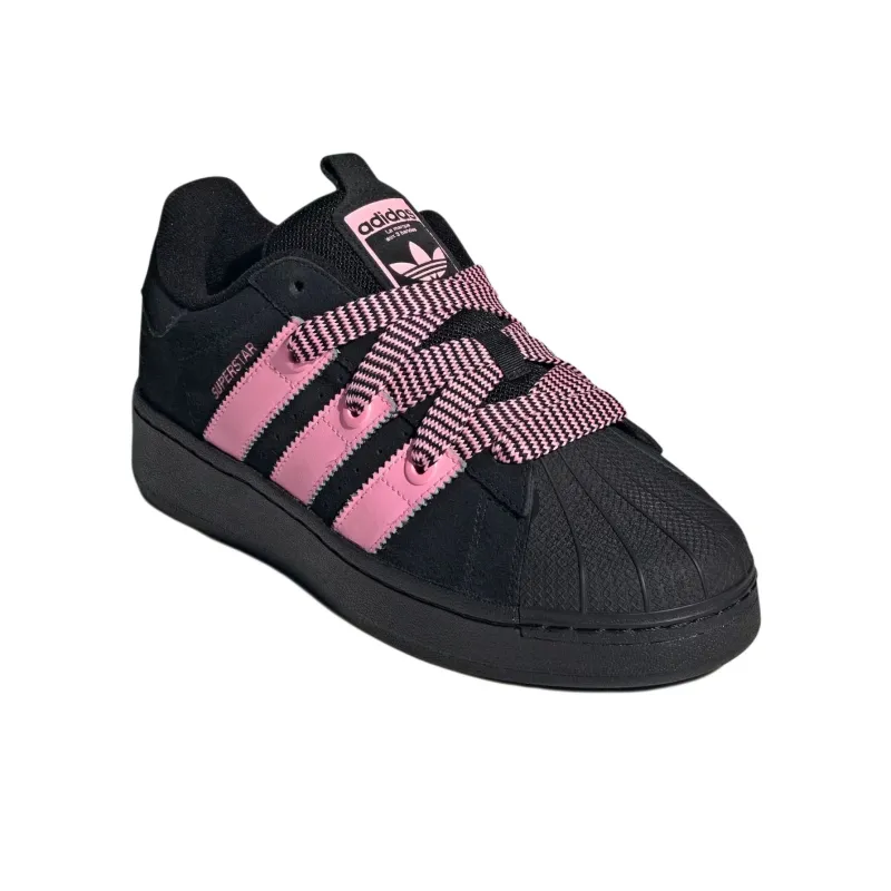 Adidas Originals SUPERSTAR XLG Anti Slip Wear Resistant Low Top Skateboard Shoes Women's Black-2