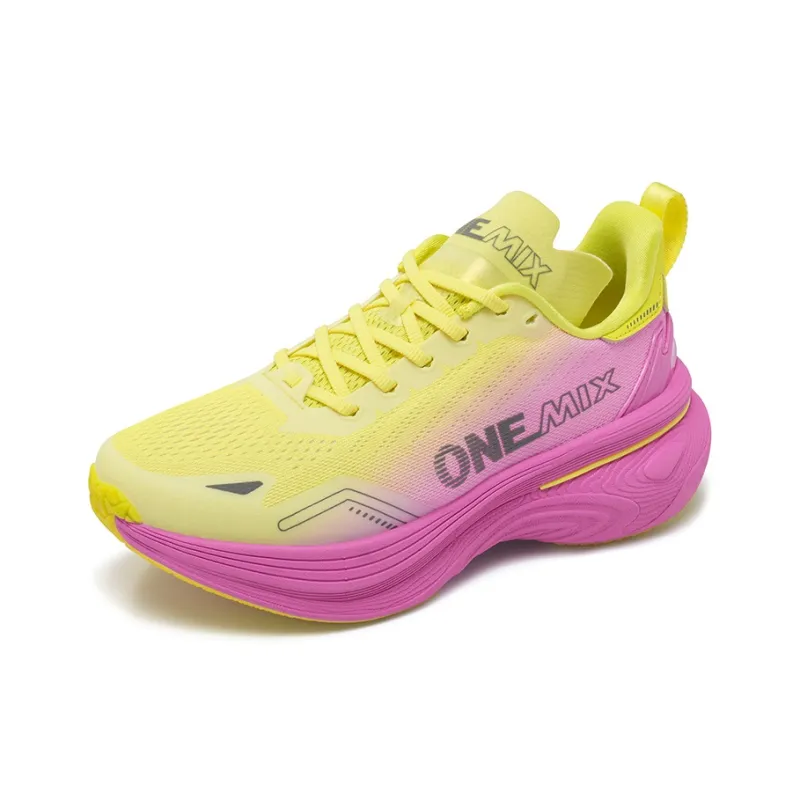 ONEMIX Beluga Whale Running Shoes Unisex Pink Coral-2
